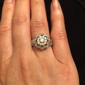 SOLD!!Simply Vera Vera Wang 1 cttw 14k white gold.